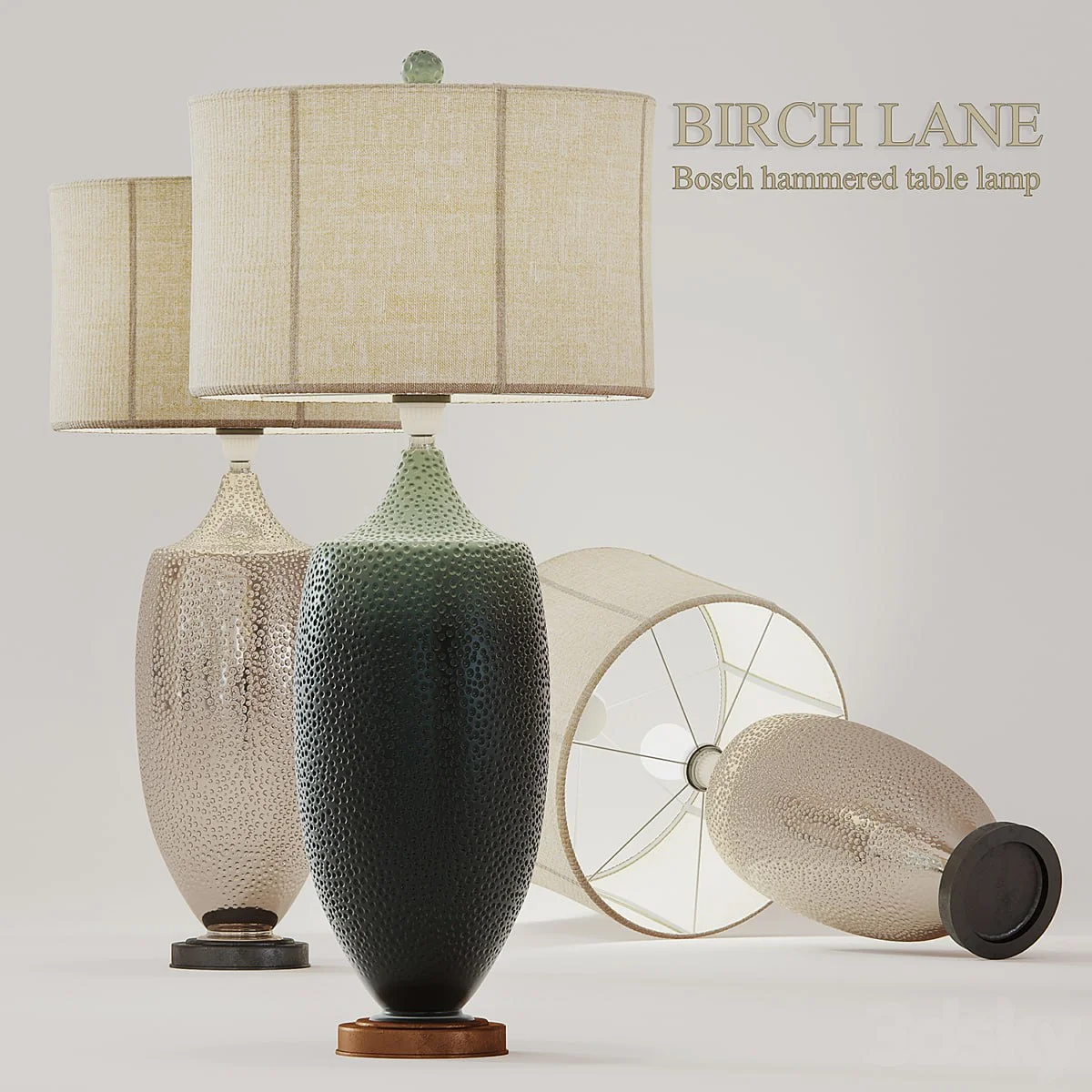 Bosch Hammered Table Lamp